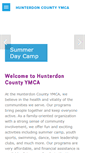 Mobile Screenshot of hcymca.org